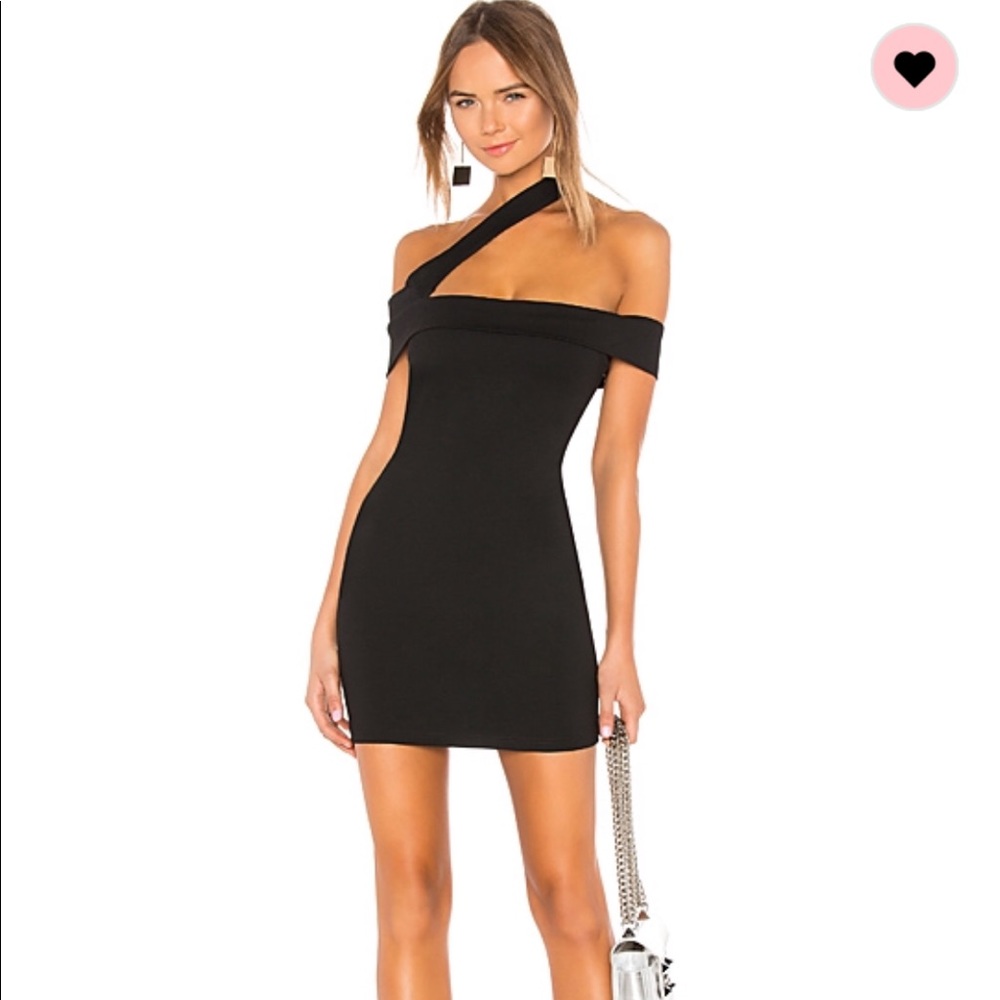 Revolve asymmetric body dress